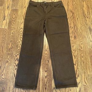 Uniqlo U Regular-Fit Jeans - Dark Brown 31 (or 32) Waist